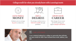 Desktop Screenshot of learningcounts.org